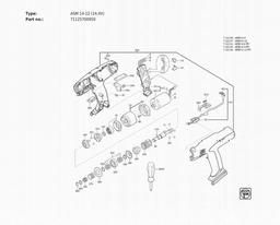 Fein ASM 14-12 (14,4V) spare parts