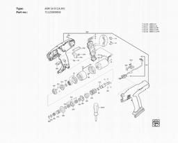 Fein ASM 14-9 (14,4V) spare parts