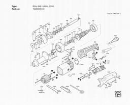 Fein MShy 649-1 (60Hz, 110V) spare parts