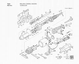 Fein MShy 664-1 (50/60Hz, 220/230V) spare parts