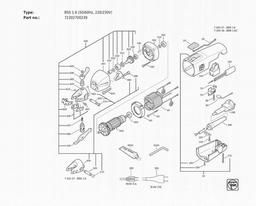 Fein BSS 1.6 (50/60Hz, 220/230V) spare parts