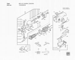 Fein BSS 1.6 C (50/60Hz, 220/230V) spare parts