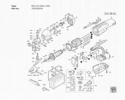 Fein BSS 1.6 E (50Hz, 230V) spare parts
