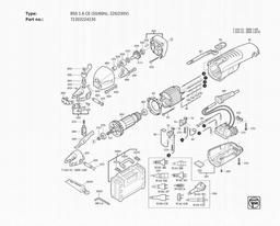 Fein BSS 1.6 CE (50/60Hz, 220/230V) spare parts
