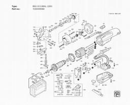 Fein BSS 2.0 E (60Hz, 120V) spare parts