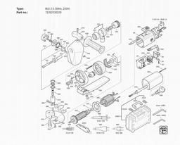 Fein BLS 3.5 (50Hz, 220V) spare parts