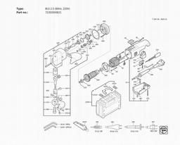 Fein BLS 2.5 (60Hz, 220V) spare parts