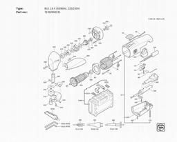 Fein BLS 1.6 X (50/60Hz, 220/230V) spare parts