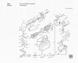 Fein BLS 1.6 X (50/60Hz, 220/230V) spare parts