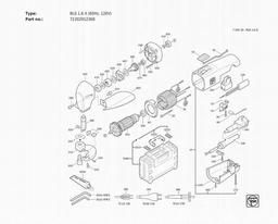 Fein BLS 1.6 X (60Hz, 120V) spare parts