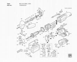 Fein BLS 1.6 E (50Hz, 110V) spare parts