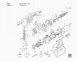 Fein BLK 3.5 (50Hz, 110V) spare parts