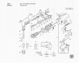 Fein BLK 1.3 T (50/60Hz, 220/230V) spare parts