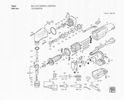 Fein BLK 1.6 E (50/60Hz, 220/230V) spare parts
