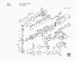 Fein BLK 1.6 E (60Hz, 120V) spare parts