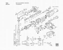Fein BLK 1.6 LE (50/60Hz, 220/230V) spare parts