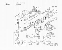 Fein BLK 2.0 E (60Hz, 120V) spare parts