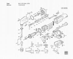 Fein BLK 1.3 TE (50Hz, 220V) spare parts