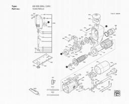Fein ASt 638 (50Hz, 110V) spare parts