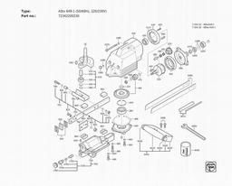 Fein AStx 649-1 (50/60Hz, 220/230V) spare parts