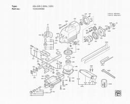 Fein AStx 649-1 (60Hz, 120V) spare parts
