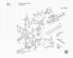 Fein AStxe 649-1 (50Hz, 230V) spare parts