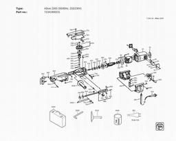 Fein AStxe 2203 (50/60Hz, 220/230V) spare parts