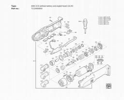 Fein ASW 14-6 (without battery and angled head) (14,4V) spare parts