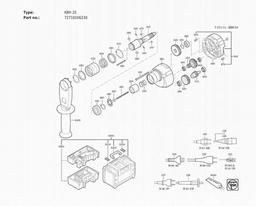 Fein KBH 25 spare parts