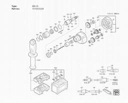 Fein KBH 25 spare parts