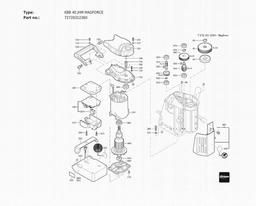 Fein KBB 40 JHM MAGFORCE spare parts
