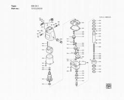 Fein KBB 38 X spare parts