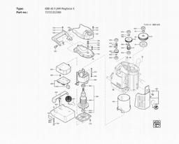 Fein KBB 40 X JHM Magforce X spare parts