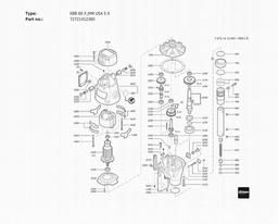 Fein KBB 60 X JHM USA 5 X spare parts