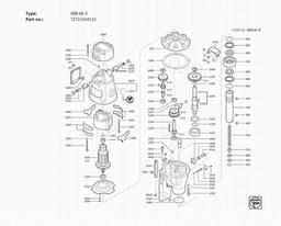 Fein KBB 60 X spare parts