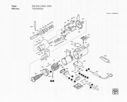 Fein DSK 658-5 (50Hz, 230V) spare parts