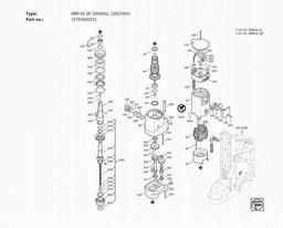 Fein KBM 65 QF (50/60Hz, 220/230V) spare parts