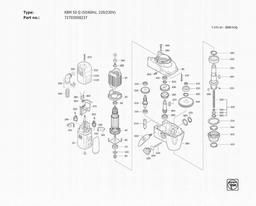 Fein KBM 50 Q (50/60Hz, 220/230V) spare parts