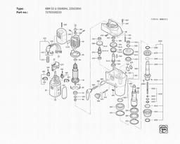 Fein KBM 52 U (50/60Hz, 220/230V) spare parts
