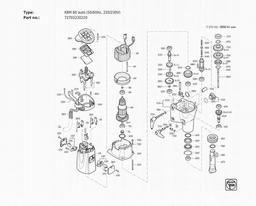 Fein KBM 80 auto (50/60Hz, 220/230V) spare parts