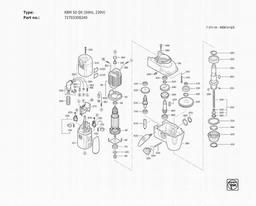 Fein KBM 50 QX (50Hz, 230V) spare parts