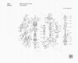 Fein KBM 50 QX (60Hz, 220V) spare parts