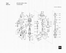 Fein JCM 200 Q (60Hz, 120V) spare parts