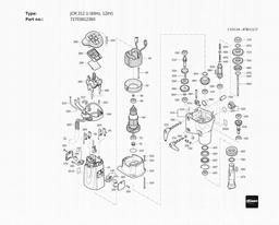 Fein JCM 312 U (60Hz, 120V) spare parts