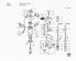 Fein KBM 50 Q (50Hz, 230V) spare parts