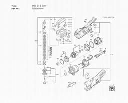 Fein AFSC 1.7 Q (18V) spare parts