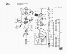 Fein KBM 50 auto (50Hz, 110V) spare parts