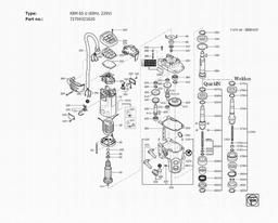 Fein KBM 65 U (60Hz, 220V) spare parts