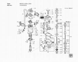Fein KBM 65 U (50Hz, 220V) spare parts
