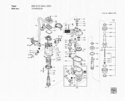 Fein KBM 50 UT (50Hz, 220V) spare parts